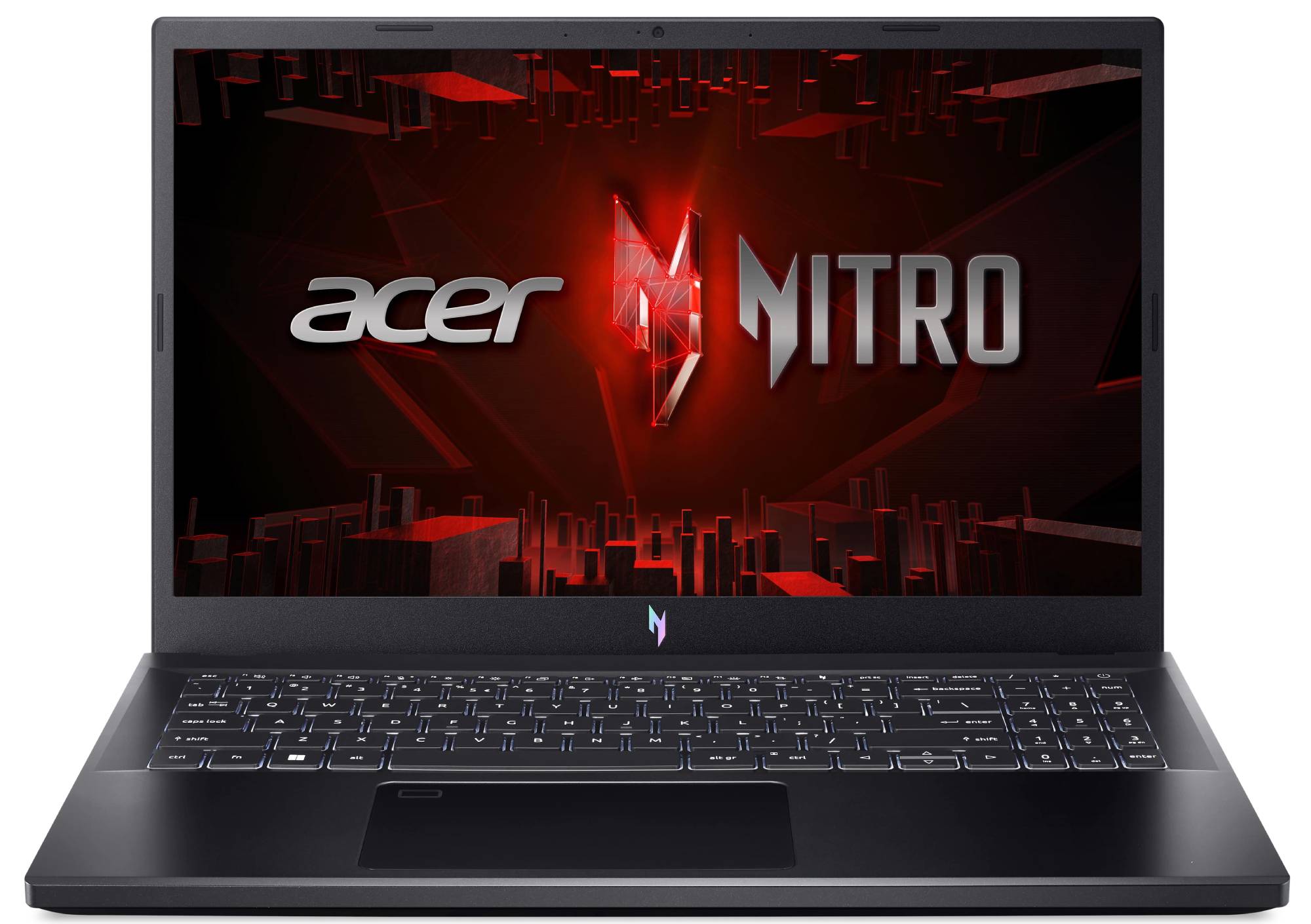 Ноутбук игровой Acer Nitro V 15 ANV15-51 (NH.QQEEU.003) Obsidian Black - Фото 1