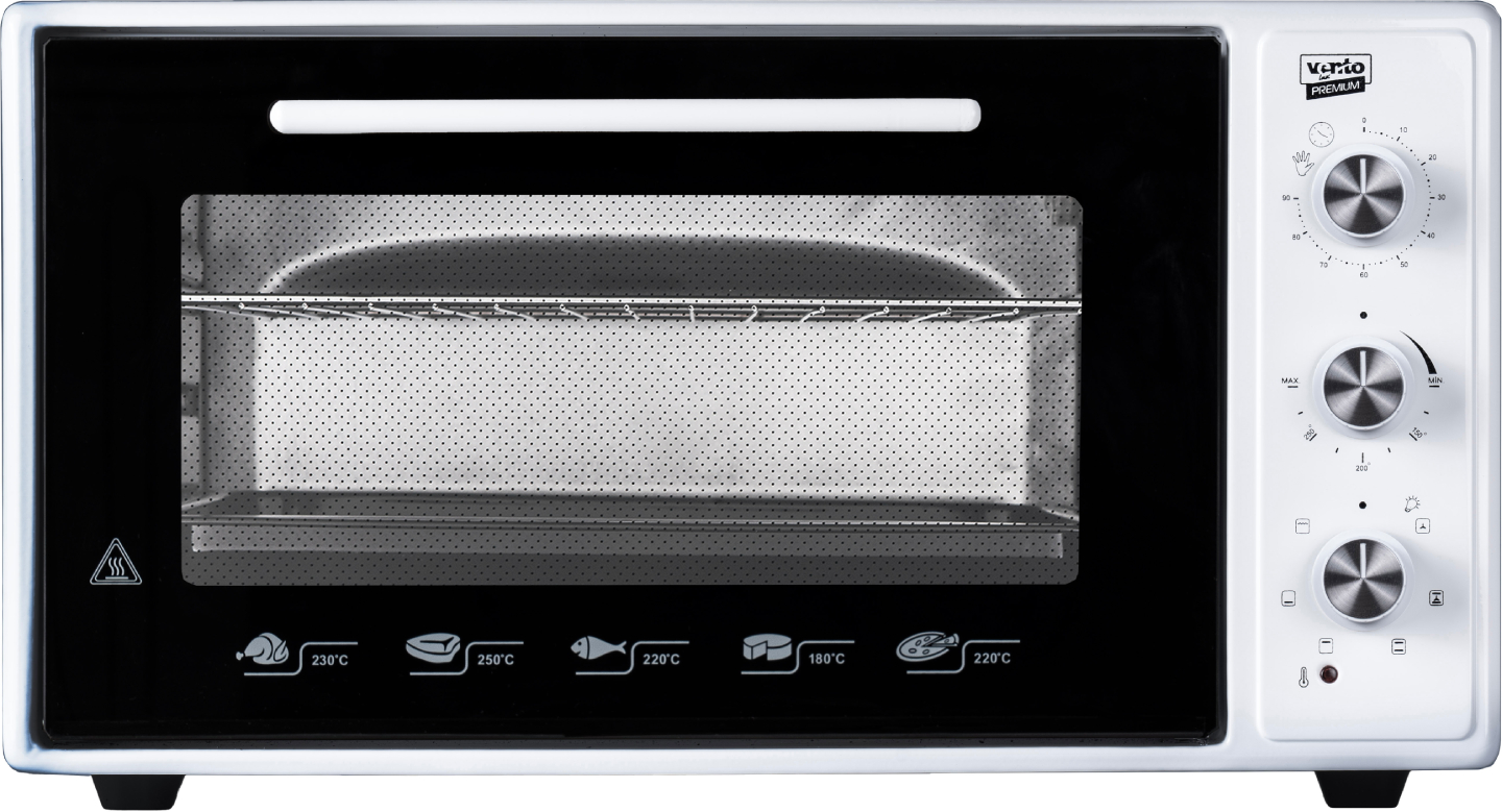 Піч електрична Ventolux NIKA 45 WH 2G - Фото 1