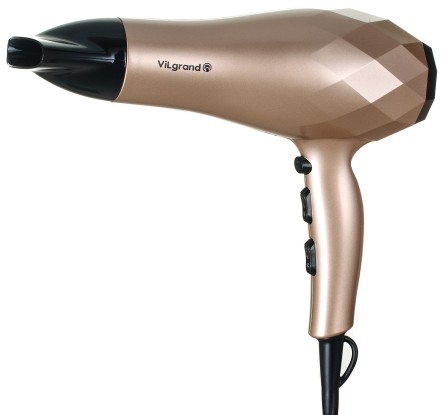 Фен ViLgrand VHD-2424ТI Gold - Фото 1