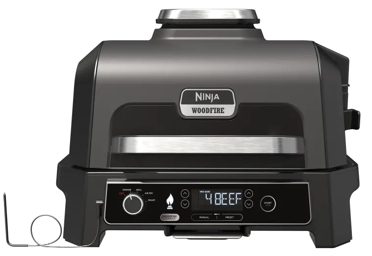Гриль-барбекю электрический Ninja Woodfire Pro XL (OG850EU) - Фото 1
