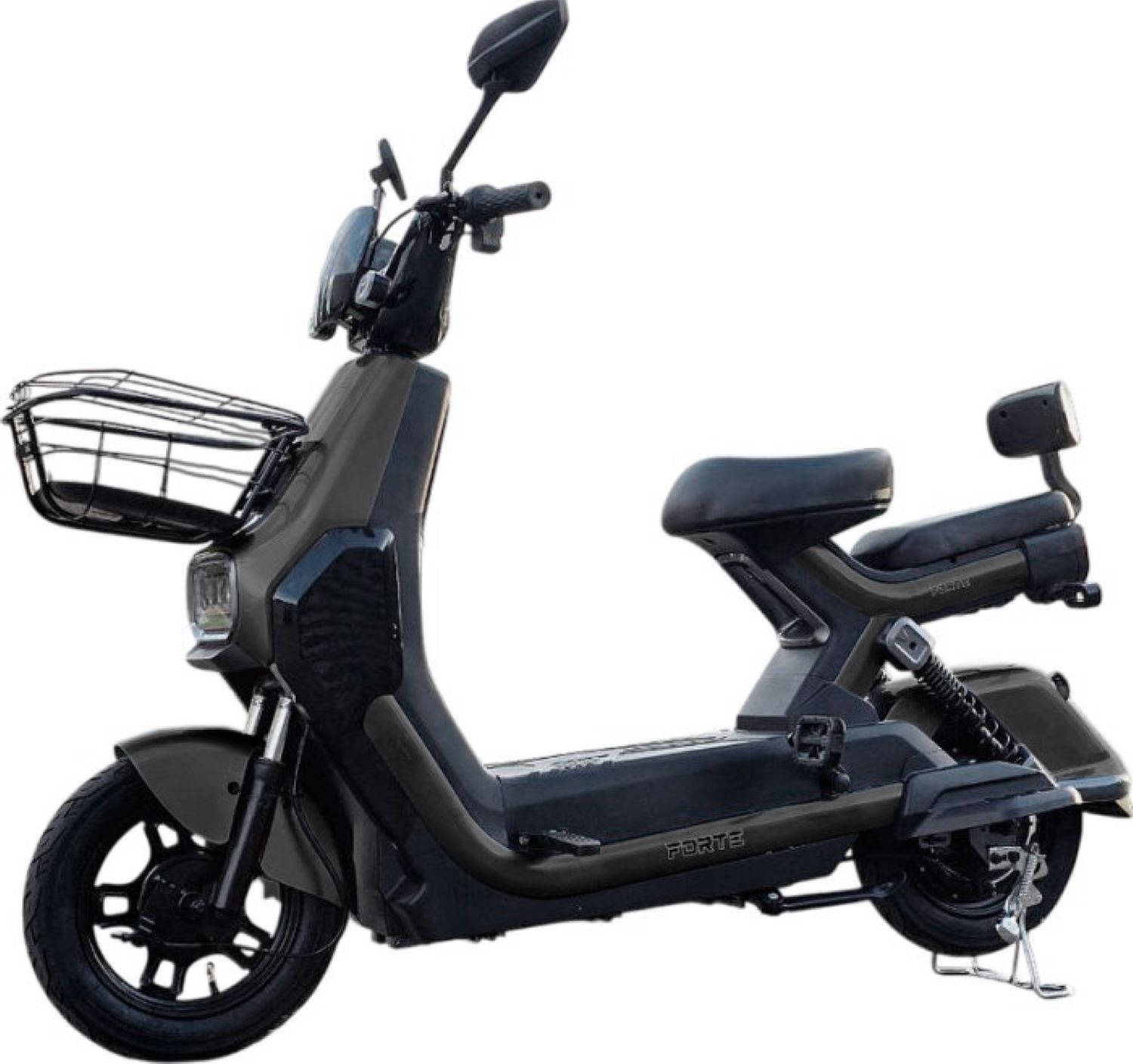 Электроскутер Forte NIRO Black (+Аккумулятор 12V20A/25А 5 шт.) - Фото 1