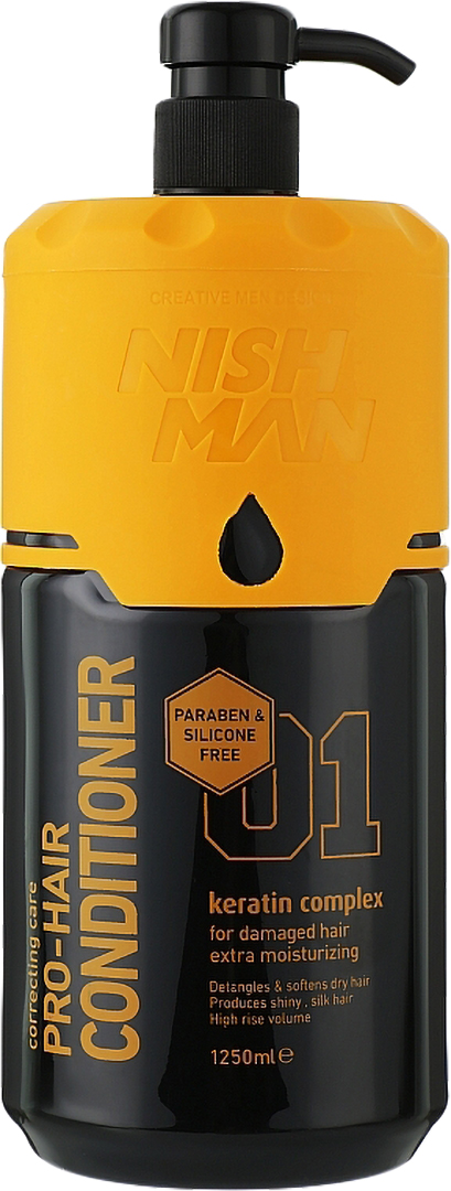 Бальзам для волосся Nishman Pro-Hair Conditioner 1250 мл (4129050) - Фото 1