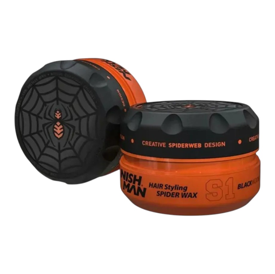Гель и воск для укладки волос Nishman Spider Wax Blackwidow S1 - Фото 1