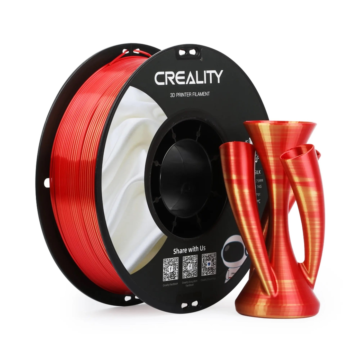 Нитка для PLA-картриджа Creality Filament 1.75 мм (3301120009) - Фото 1