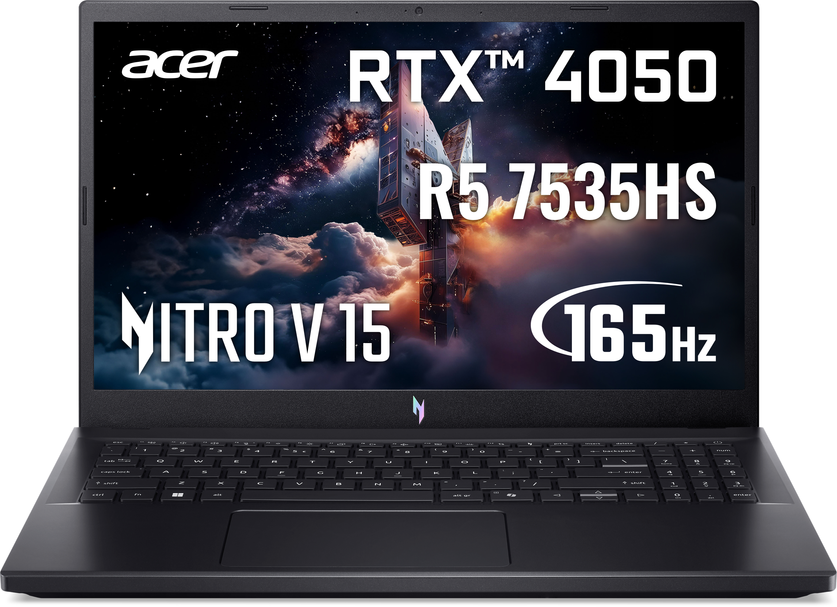 Ноутбук игровой Acer Nitro V 15 ANV15-41 (NH.QSGEU.00B) Black - Фото 1