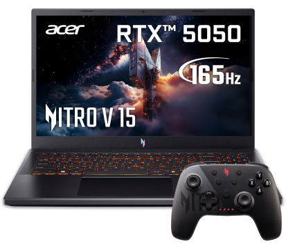 Ноутбук ігровий Acer Nitro V 15 ANV15-52-529K (NH.QZ7EU.00E) Obsidian Black
