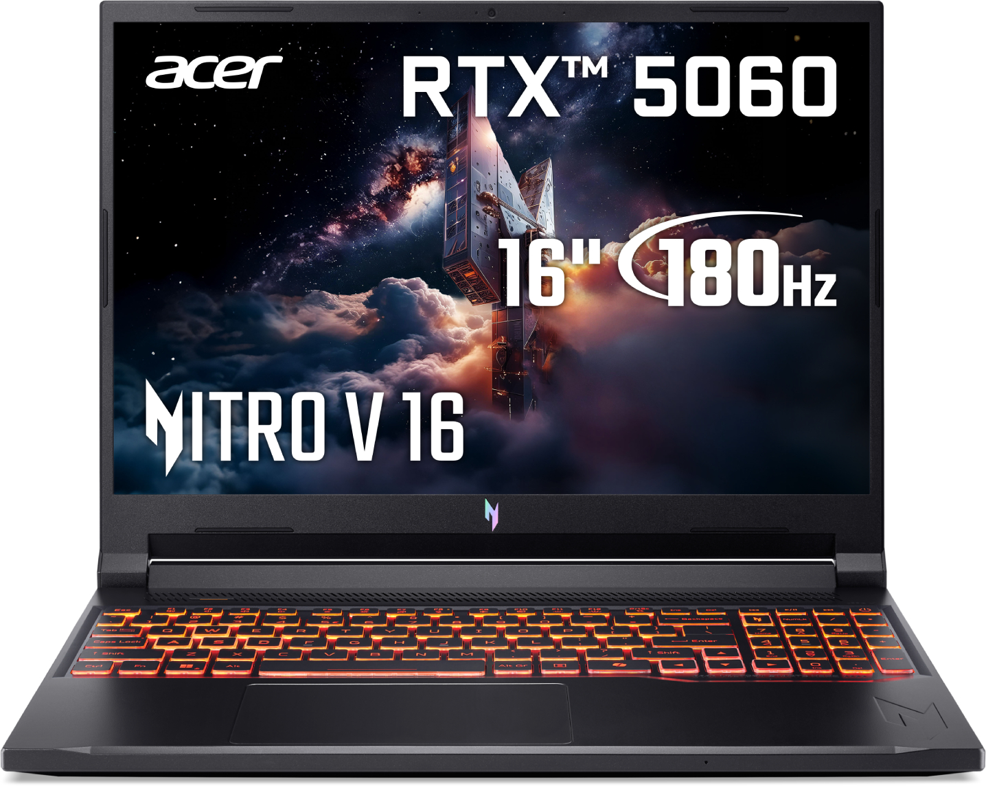 Ноутбук ігровий Acer Nitro V 16 AI ANV16-42 (NH.U1GEU.00A) Shale Black - Фото 1