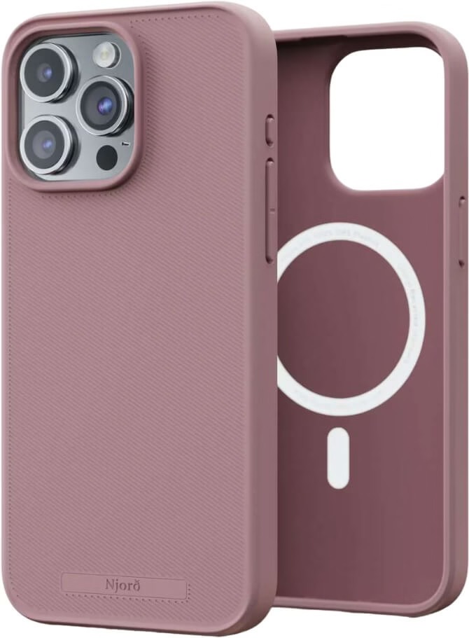 Чехол для смартфона Njord Slim MagSafe Case Pink Blush for iPhone 15 Pro Max (NA54GR12) - Фото 1