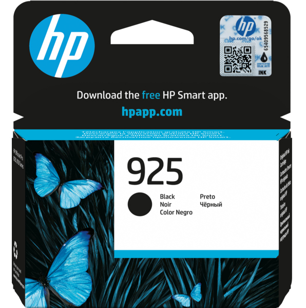 Картридж для струйных МФУ и принтеров HP 925 Black Original Ink (4K0V9PE) - Фото 1