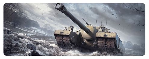 Килимок для миші ігровий Voltronic World of Tanks-54 (WTPCT54) - Фото 1