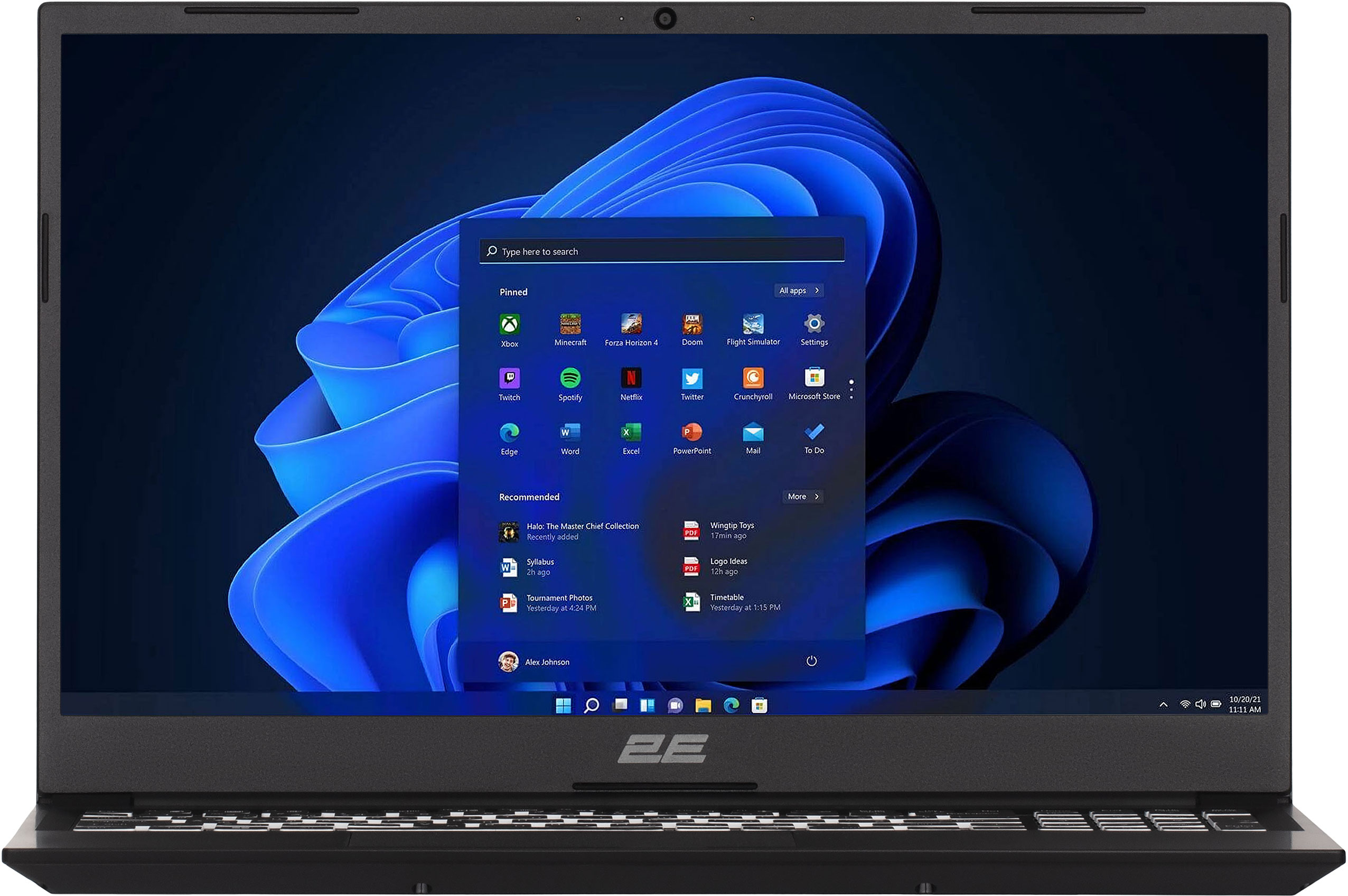 Ноутбук 2E Imaginary (NL57AU-15UA19-W11EDU6) Black - Фото 1