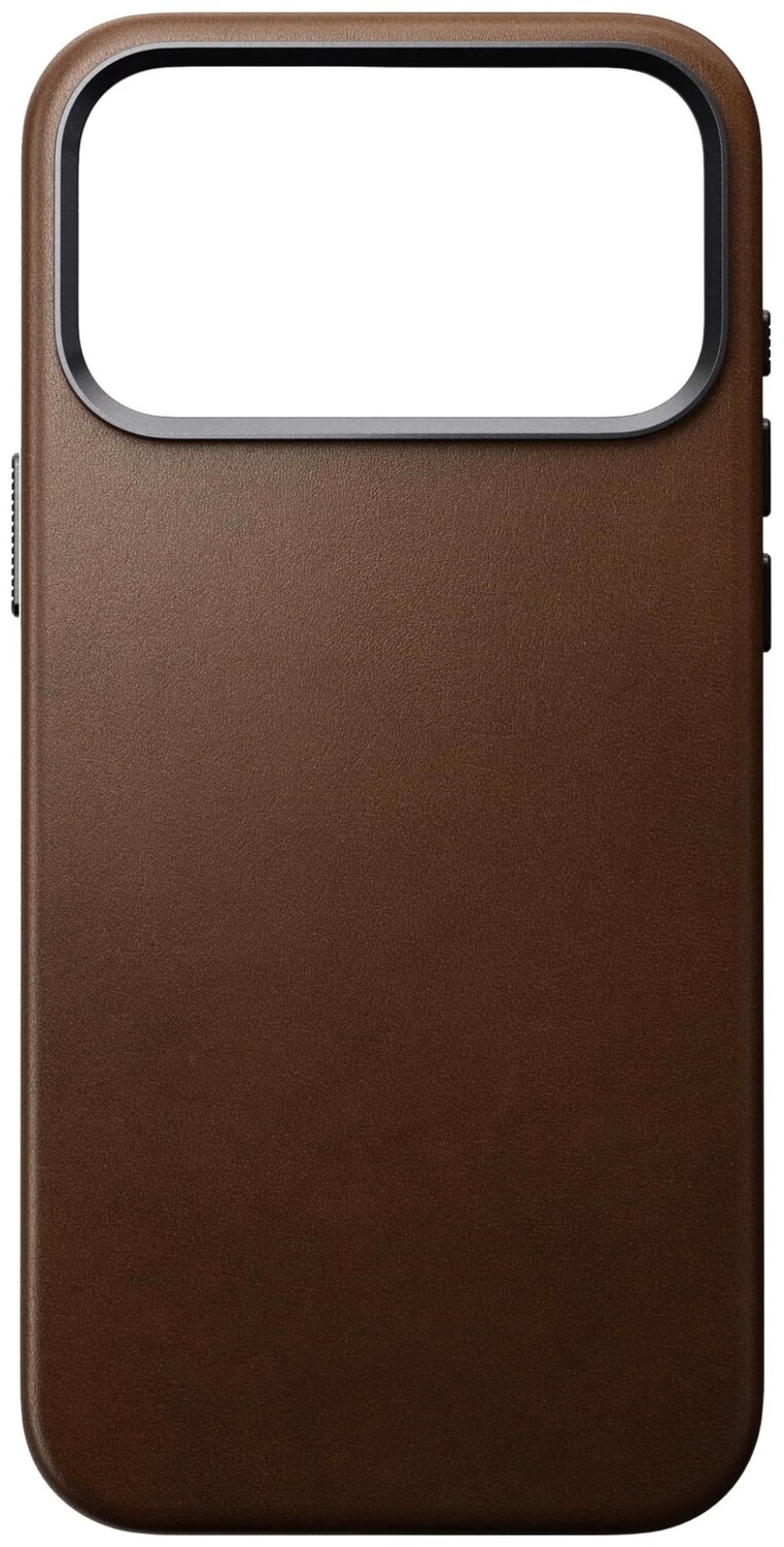 Чехол для смартфона Nomad Traditional Leather Case Brown for iPhone 17 Pro Max (NM011901858) - Фото 1