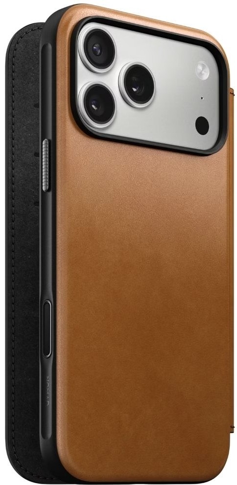 Чехол для смартфона Nomad Modern Leather Folio Case English Tan for iPhone 17 Pro Max (NM014124858) - Фото 1