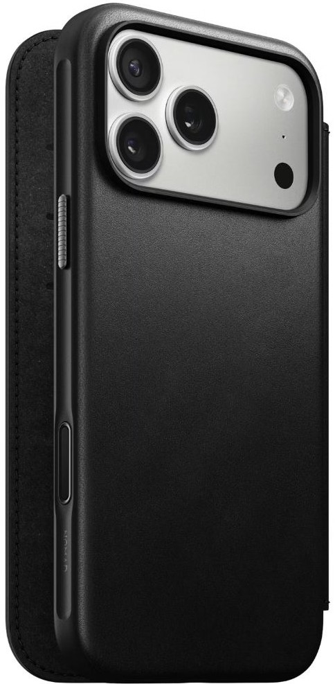 Чохол для смартфону Nomad Modern Leather Folio Case Black for iPhone 17 Pro Max (NM014148858) - Фото 1