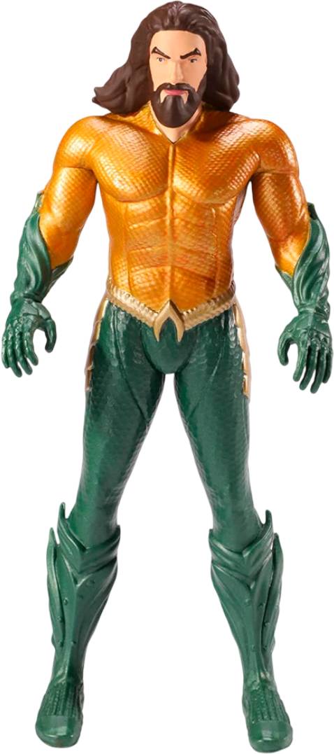 Коллекционная фигурка Noble Collection DC COMICS Aquaman Justice League Mini Bendyfig 13 см (NN1194) - Фото 1