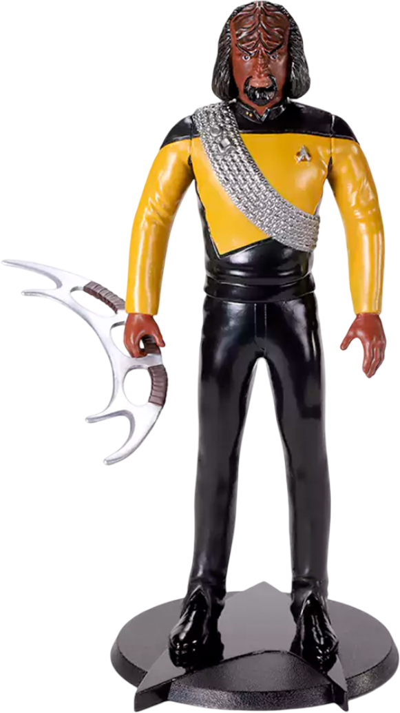 Коллекционная фигурка Noble Collection STAR TREK Lieutenant Worf Bendyfig (NN1507) - Фото 1