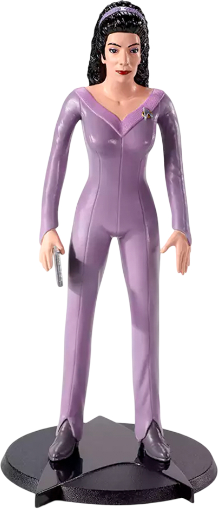 Коллекционная фигурка Noble Collection STAR TREK Counselor Troi Bendyfig (NN1509) - Фото 1