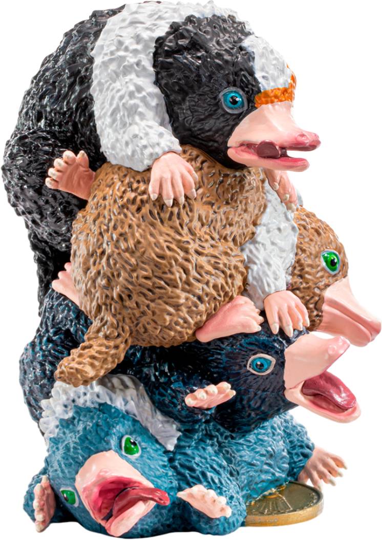Коллекционная фигурка Noble Collection FANTASTIC BEASTS Pile of Baby Nifflers Toyllectible Treasures 13 см (NN5255) - Фото 1