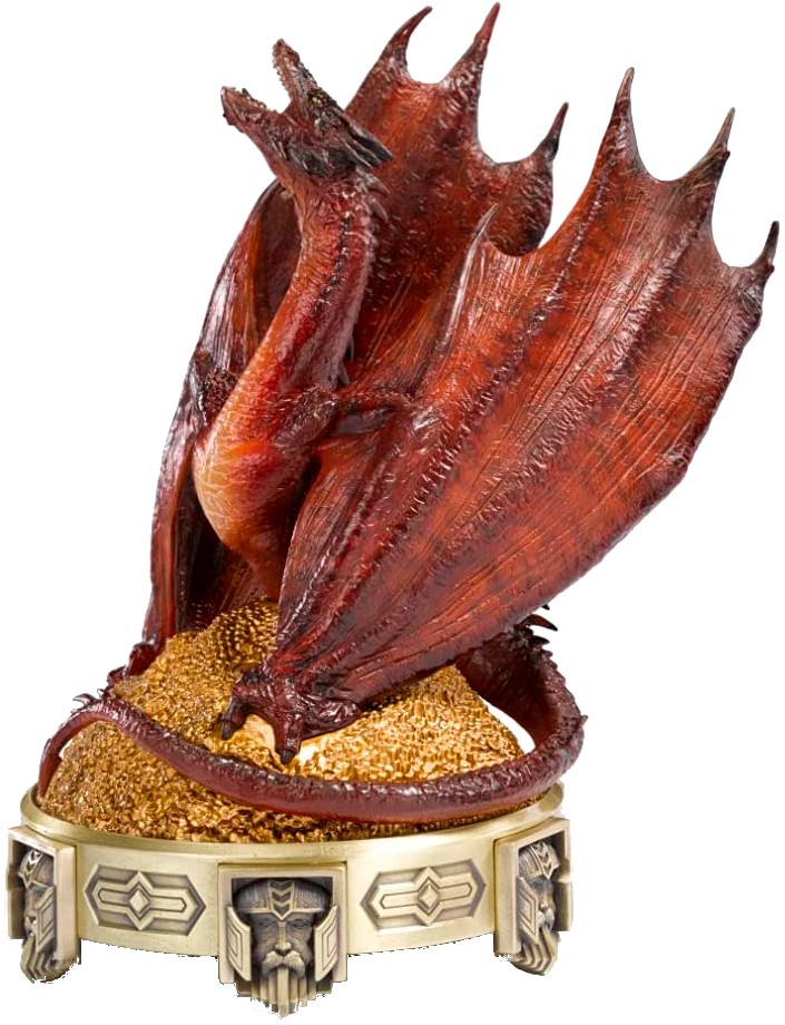 Коллекционная фигурка HOBBIT  Smaug Incense Burner с эффектом дыма (NN7526) - Фото 1