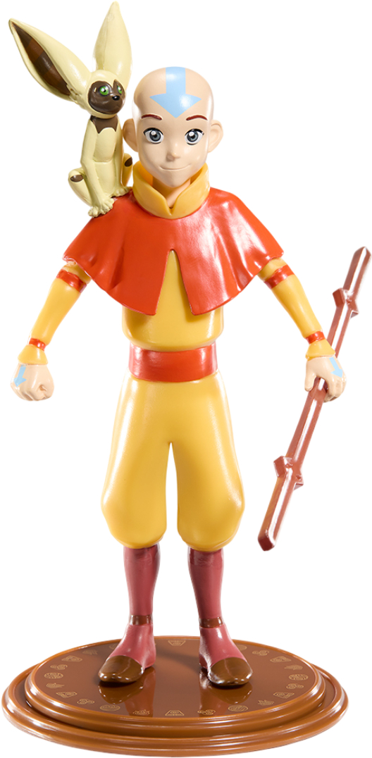 Коллекционная фигурка Bendyfig AVATAR THE LAST AIRBENDER Aang (NN8805) - Фото 1