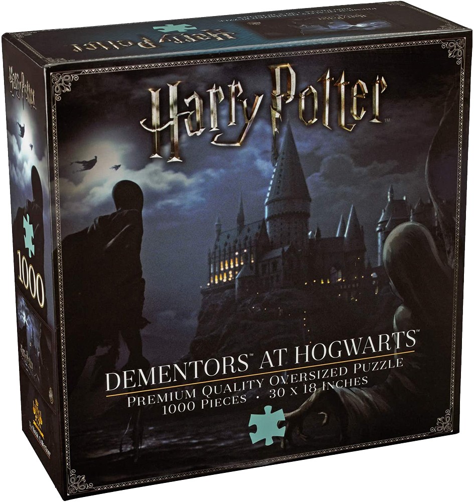 Пазли картонні (8+) Noble Collection HARRY POTTER Dementors at Hogwarts 1000 шт. (NN9464) - Фото 1
