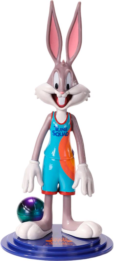 Колекційна фігурка Noble Collection LOONEY TUNES Bugs SJ2 Bendyfig 19 см (NN9587) - Фото 1