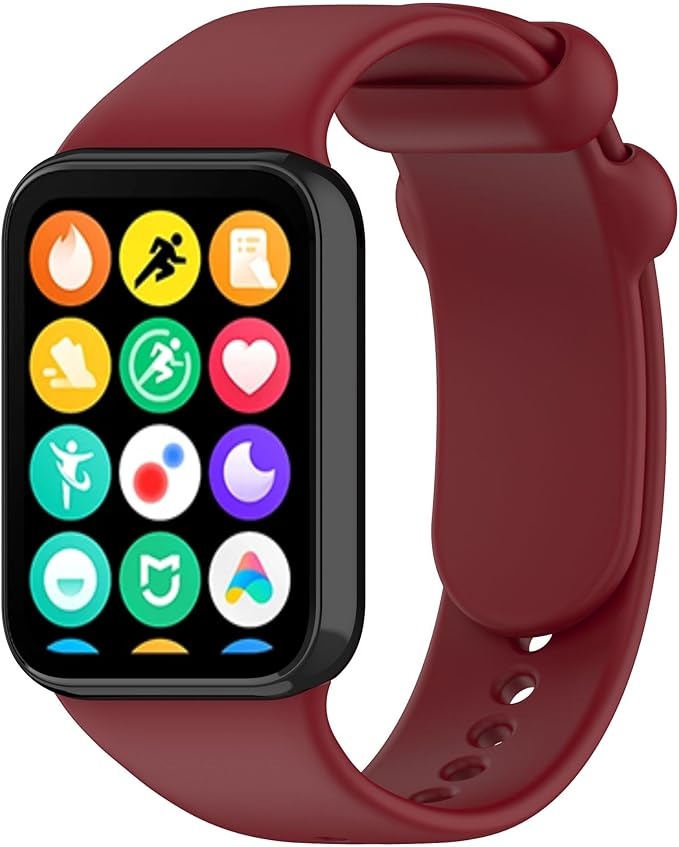 Ремешок для фитнес-браслета BeCover for Xiaomi Smart Band 9 Pro Red Wine (713205) - Фото 1