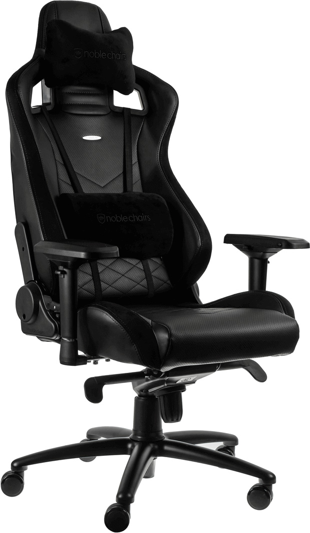 Кресло для геймеров Noblechairs EPIC Black - Фото 1