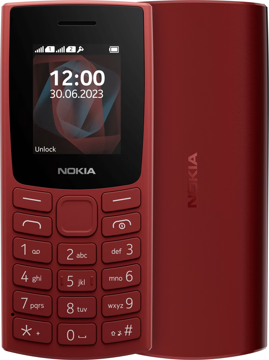 Мобильный телефон Nokia 105 DS 2023 Red Terracotta - Фото 1