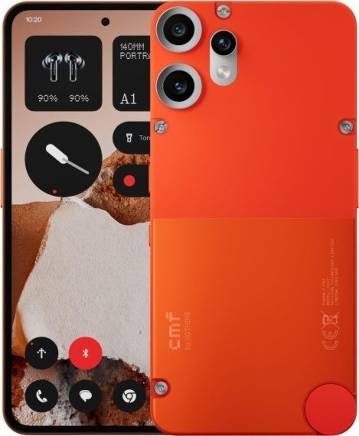 Смартфон CMF by Nothing Phone 2 Pro 8/256GB Orange - Фото 1