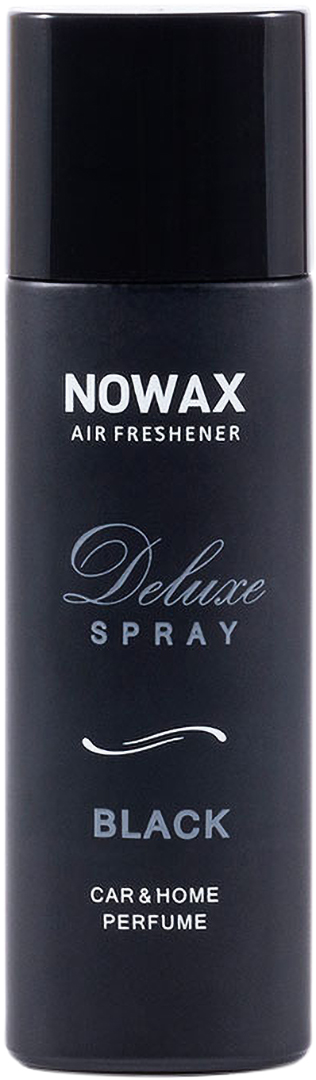 Ароматизатор для авто NOWAX с распылителем Deluxe Spray Black 50 мл (NX07750) - Фото 1
