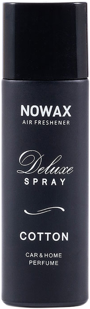 Ароматизатор для авто NOWAX с распылителем Deluxe Spray Cotton 50 мл (NX07751) - Фото 1