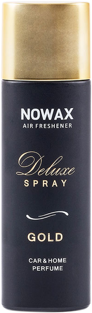 Ароматизатор для авто NOWAX с распылителем Deluxe Spray Gold 50 мл (NX07748) - Фото 1