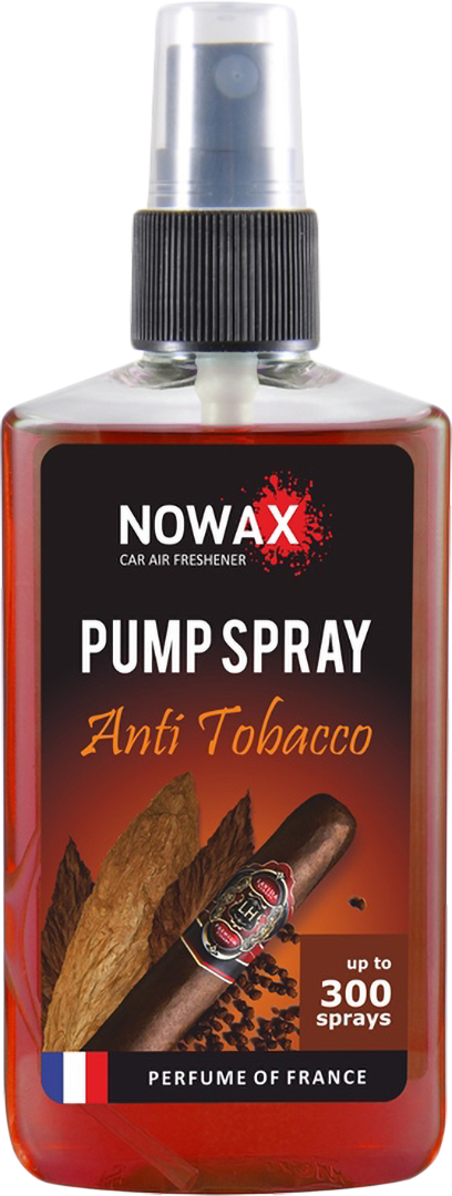 Ароматизатор для авто NOWAX PUMP SPRAY Anti Tobacco 75 мл (NX07517) - Фото 1