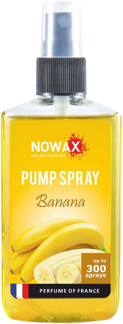 Ароматизатор для авто NOWAX PUMP SPRAY Banana 75 мл (NX07578) - Фото 1
