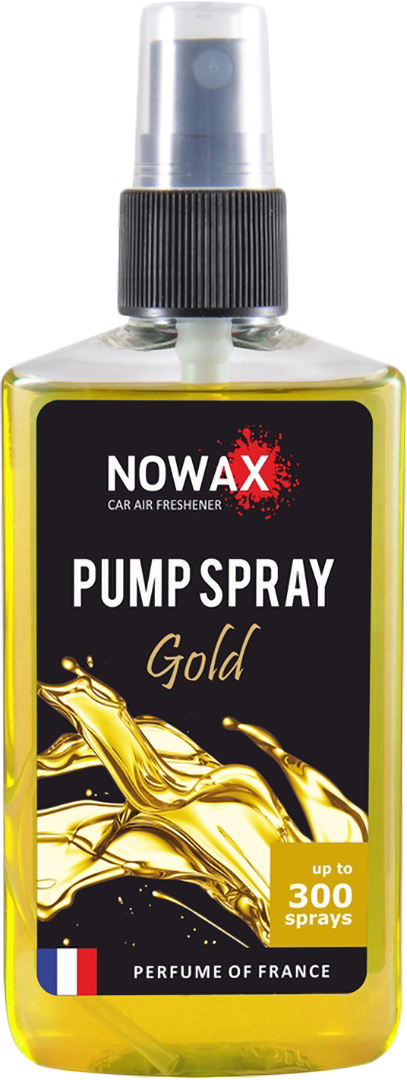 Ароматизатор для авто NOWAX PUMP SPRAY Gold 75 мл (NX07520) - Фото 1