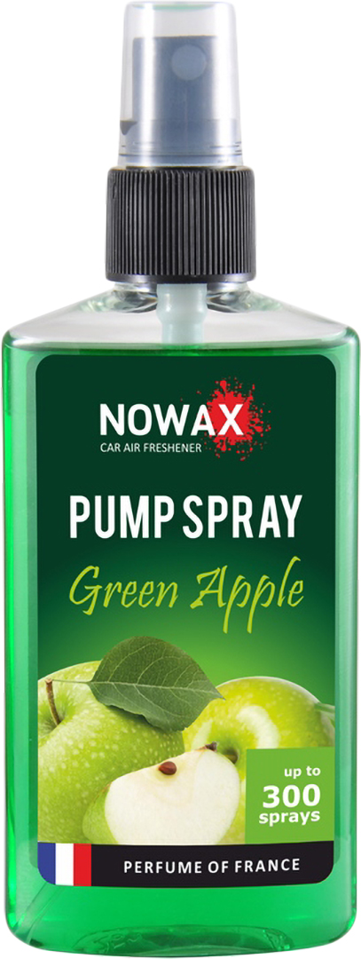 Ароматизатор для авто NOWAX PUMP SPRAY Green apple 75 мл (NX07512) - Фото 1