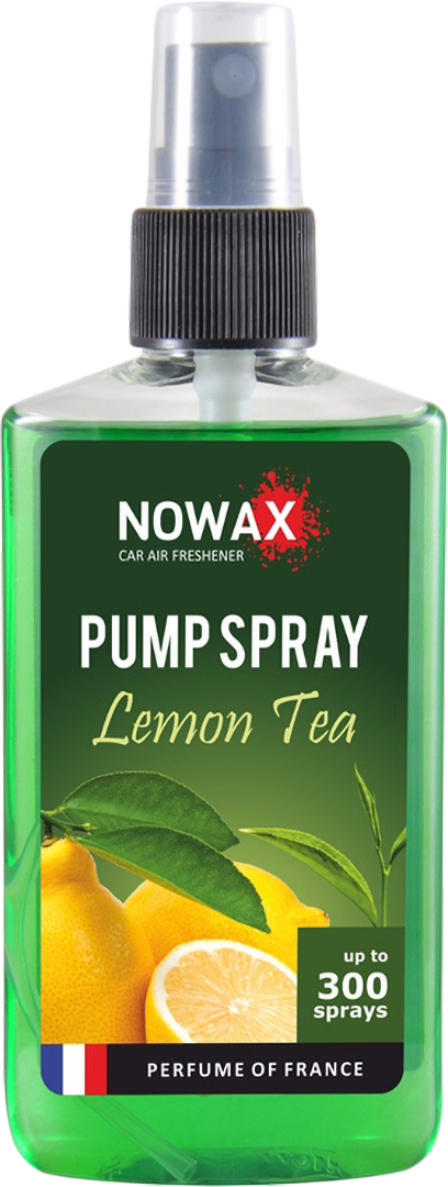 Ароматизатор для авто NOWAX PUMP SPRAY Lemon tea 75 мл (NX07518) - Фото 1