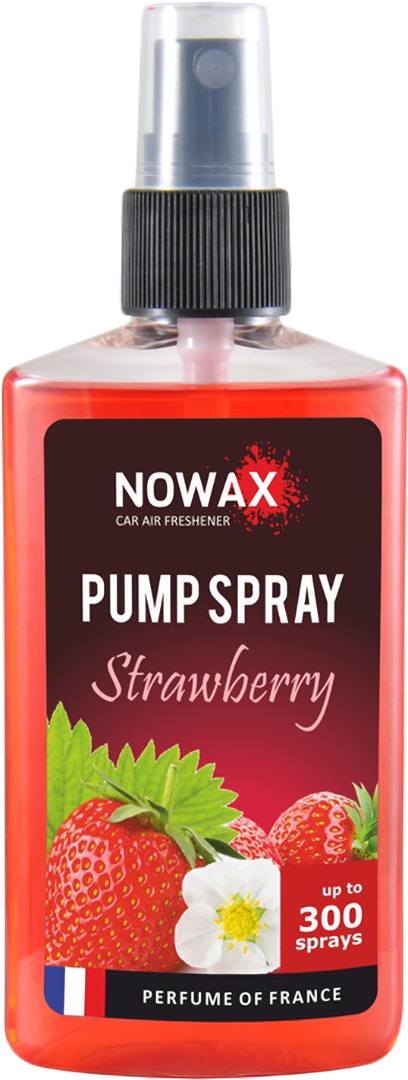 Ароматизатор для авто NOWAX PUMP SPRAY Strawberry 75 мл (NX07515) - Фото 1