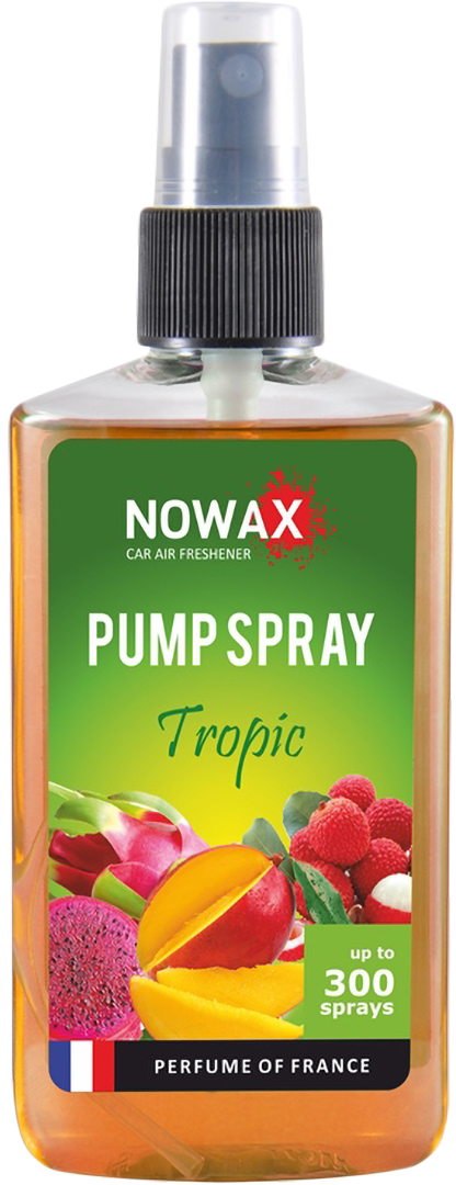 Ароматизатор для авто NOWAX PUMP SPRAY Tropic 75 мл (NX07525) - Фото 1
