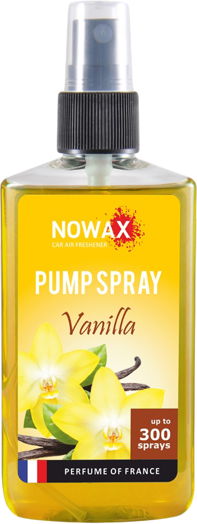 Ароматизатор для авто NOWAX PUMP SPRAY Vanilla 75 мл (NX07513) - Фото 1