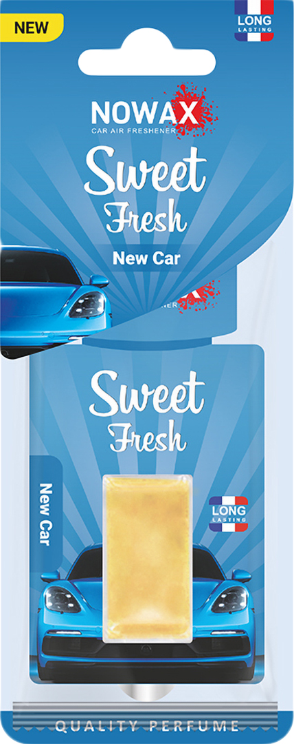 Ароматизатор для авто NOWAX мембранний Sweet Fresh NEW New Car (NX00125) - Фото 1