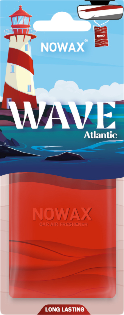 Ароматизатор для авто NOWAX серія Wave - Atlantic (NX07775) - Фото 1