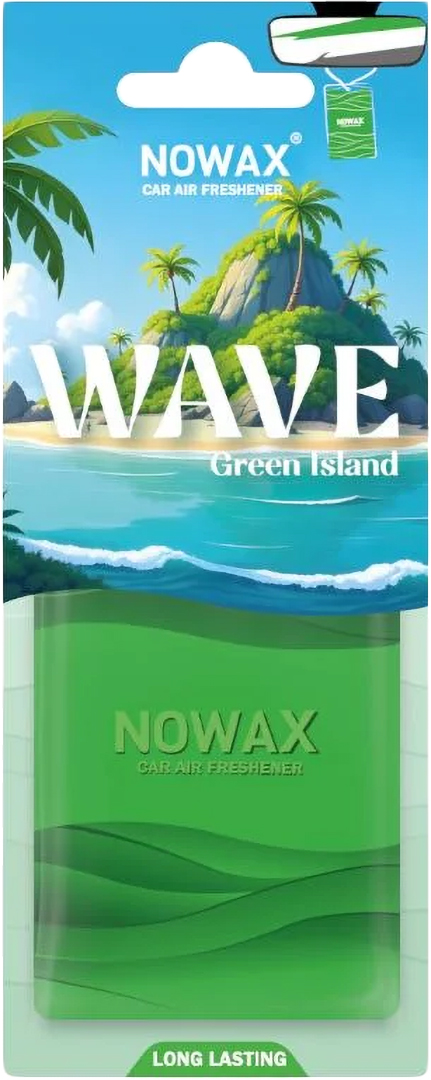 Ароматизатор для авто NOWAX Wave Green Island (NX07777) - Фото 1