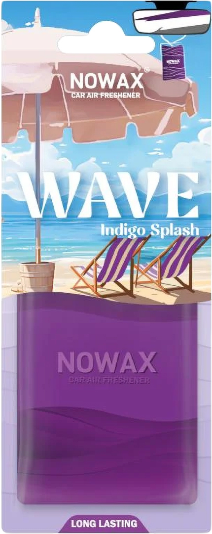 Ароматизатор для авто NOWAX Wave Indigo Splash (NX07778) - Фото 1