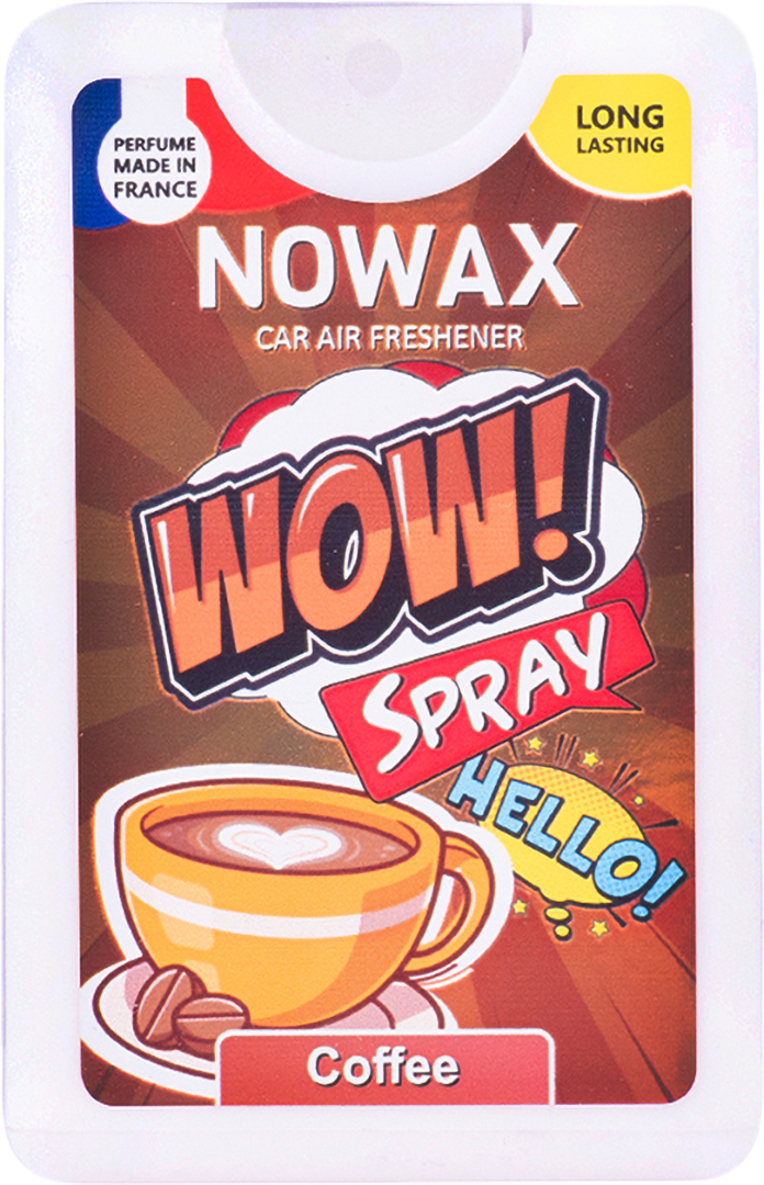 Ароматизатор для авто NOWAX з розпилювачем WOW Spray 18 мл Coffee (NX00139) - Фото 1