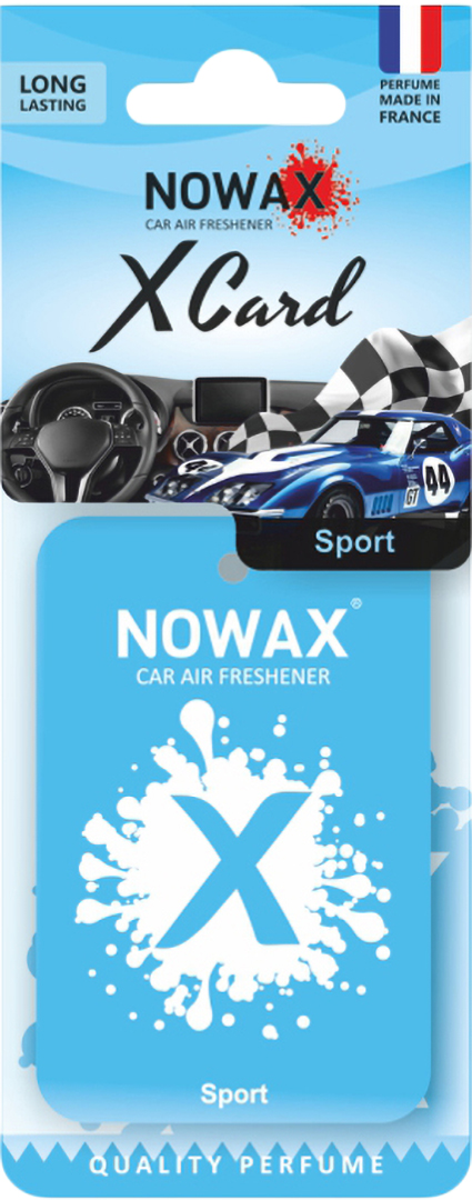 Ароматизатор для авто NOWAX X CARD - Sport (NX07532) - Фото 1