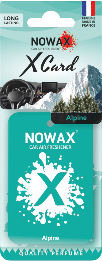 Ароматизатор для авто NOWAX X CARD Alpine (NX07533) - Фото 1
