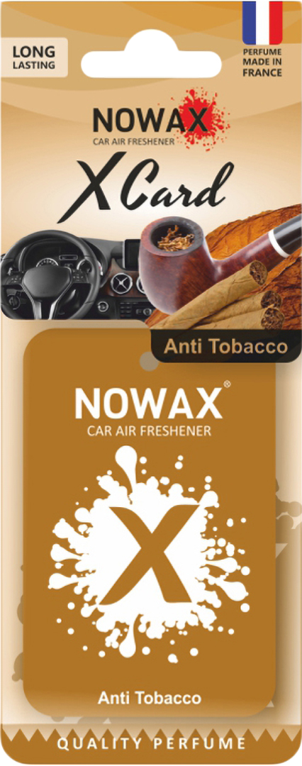 Ароматизатор для авто NOWAX X CARD Anti Tobacco (NX07543) - Фото 1
