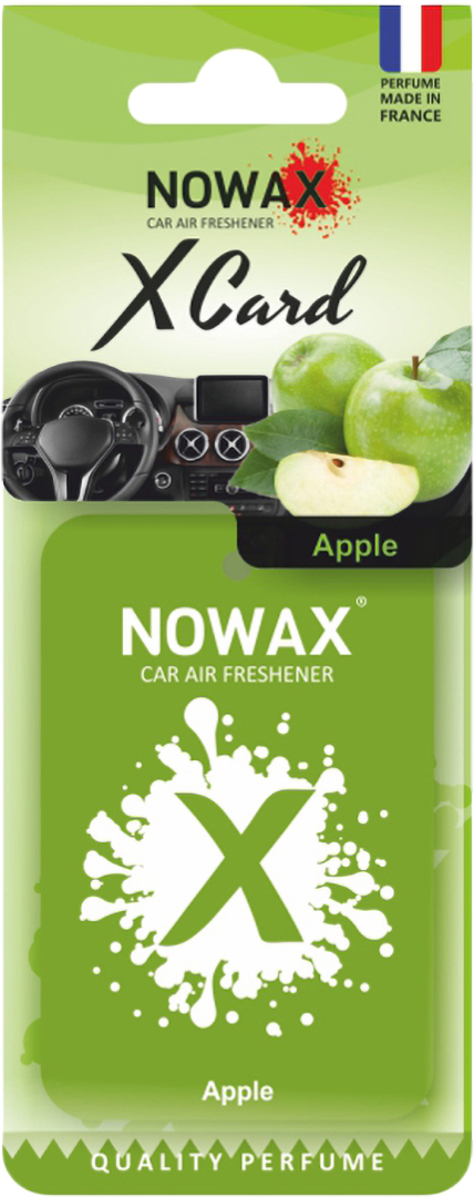 Ароматизатор для авто NOWAX X CARD Apple (NX07537) - Фото 1